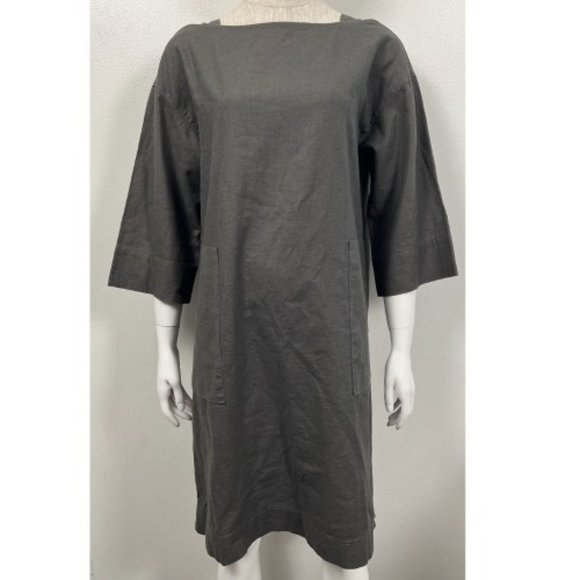 ENFOLD Dresses & Skirts - COPY - $650 ENFOLD GRAY LAGENLOOK LINEN DRESS S/M